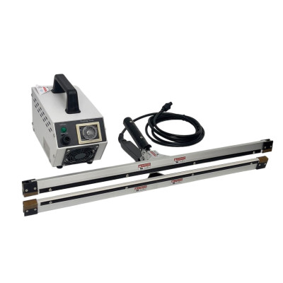 Máy hàn kẹp miệng túi IPS-600, đường hàn 600x5mm, gia nhiệt từ 2 hàm - Hàng nhập khẩu