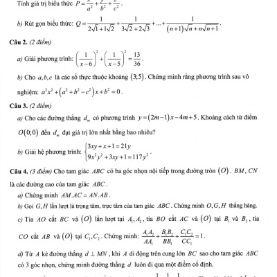 Combo sách Bộ Đề Ôn Luyện Thi Vào Lớp 10 THPT Chuyên Môn Toán + Ngữ Văn
