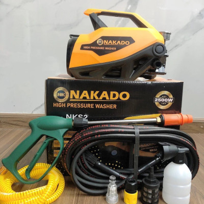 Máy rửa xe áp lực cao NAKADO S2 - Công suất 2500W - JAPAN Technology