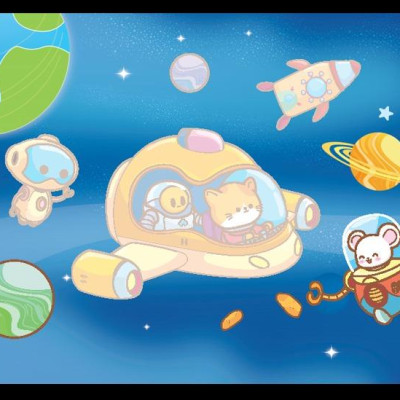 Sách - Sách Dán Hình - Capy Và Chuyến Du Hành Vũ Trụ