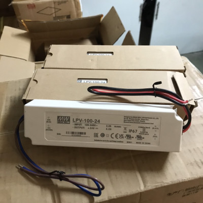 Nguồn LED Meanwell LPV-100-24 (24V 100W 4.2A), Hàng chính hãng