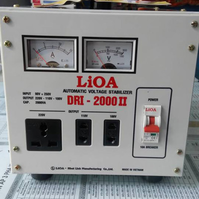 Ổn áp 1 pha LiOA DRI-2000 II
