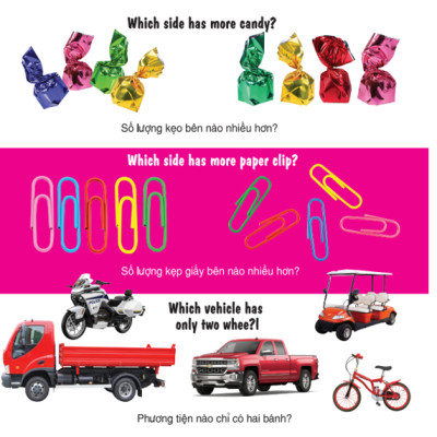 Sách - 100 Từ Đầu Tiên - Số Đếm- Song Ngữ (VT)