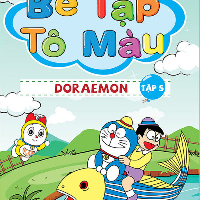 Combo Bé Tập Tô Màu Doraemon ( 10 quyển ) (BÌA NGẪU NHIÊN ) - KV