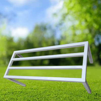 Kệ kê chậu cây Dài 80-90 cm. Rộng 20-25-30cm. Cao 10-15-20-25-30cm. Hộp thép 2*2cm. 2 nan phụ ( Hàng Chính Hãng )