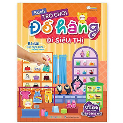 Sách Trò chơi Đồ hàng (Hơn 200 Stickers)