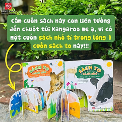 Sách - Sách To Ôm Sách Nhỏ - Dành Cho Bé 0 - 6 Tuổi - Chọn Lẻ 2 Chủ Đề - Đinh Tị Books