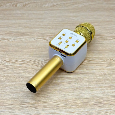 Micro Karaoke Bluetooth kèm loa kết nối điện thoại, máy tính bảng Hát Không Dây, Nghe Nhạc, Hỗ Trợ Kết Nối Thẻ Nhớ, USB Pin sạc MÀU ĐEN - Hàng Chính Hãng