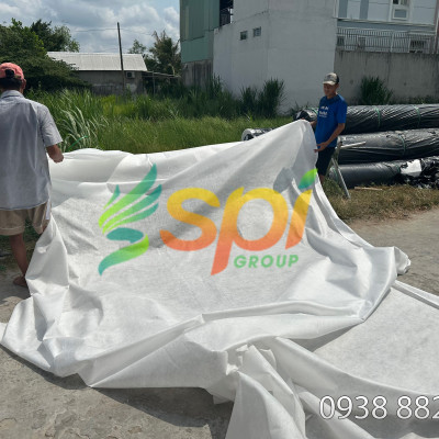 Vải địa kỹ thuật ART không dệt Khổ 100m2 | Trồng cây phủ đất | chống cỏ | phủ gốc cây | Chất lượng tốt nhất thị trường