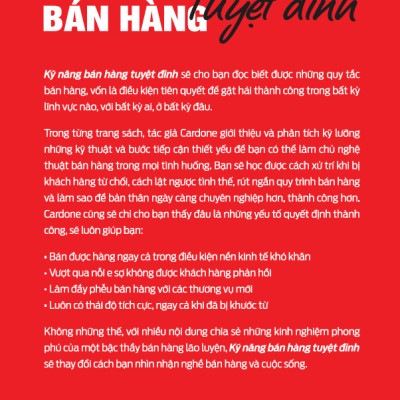 Kỹ Năng Bán Hàng Tuyệt Đỉnh (Tái Bản)