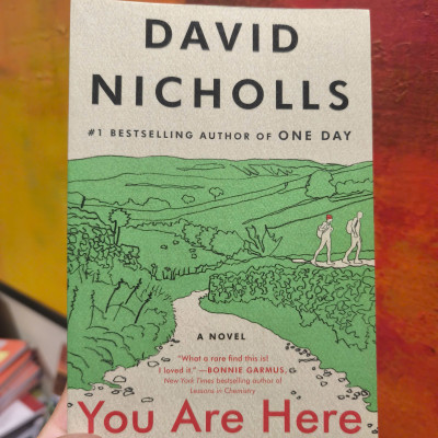 Sách - You Are Here: A Novel by David Nicholls - THE INSTANT #1 SUNDAY TIMES BESTSELLER