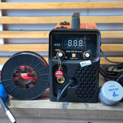 MÁY HÀN MIG 3 CHỨC NĂNG EDON MIG250 D5 MINI (SỬ DỤNG CUỘN DÂY HÀN 1-5KG) - HÀNG CHÍNH HÃNG