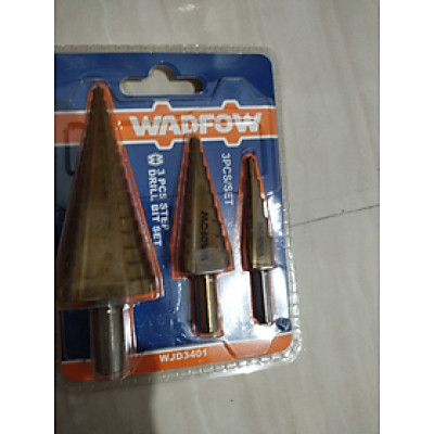 BỘ 3 MŨI KHOAN THÁP WJD3401 WADFOW - HÀNG CHÍNH HÃNG
