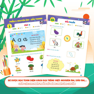 Sách - Phiếu Luyện Đọc Cùng Gấu Kiki - Megabook