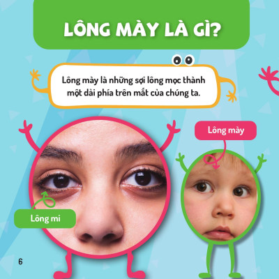 Sách - Em Yêu Cơ Thể - Lông Mày