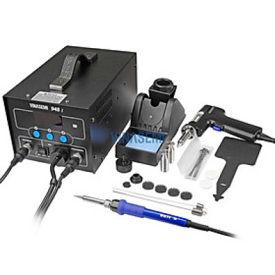 Vinasemi 948 I Máy Hút Chì Linh Kiện + Trạm Hàn Điều Chỉnh Nhiệt Độ 90W, 220VAC, 200-480°C