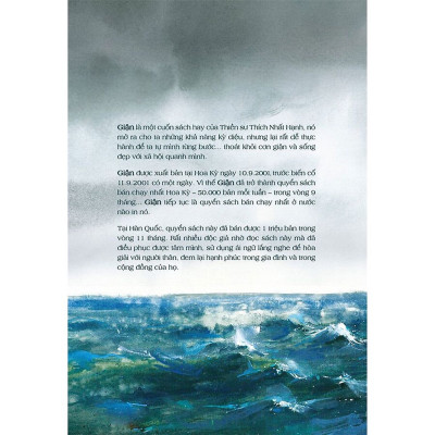 Giận - Thích Nhất Hạnh (Bìa mềm, Tái bản)