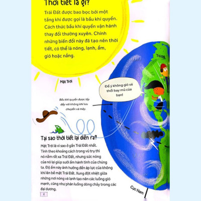 Sách - Những Câu Hỏi Tò Mò Và Giải Đáp Thú Vị Về Thời Tiết - Huy Hoàng