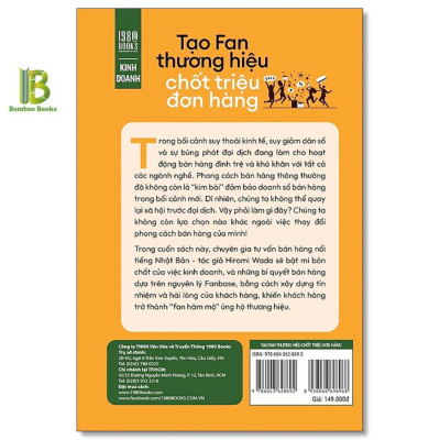Sách - Tạo Fan Thương Hiệu - Chốt Triệu Đơn Hàng - Hiromi Wada - 1980 Books