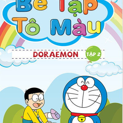 Combo Bé Tập Tô Màu Doraemon ( 10 quyển ) (BÌA NGẪU NHIÊN ) - KV