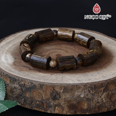 Vòng trầm sánh trụ trơn - Ngọc Quý Gemstones