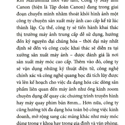 Bản Quyền Hàng Phòng Thủ Để Canon Cất Cánh
