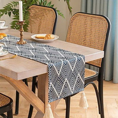 Khăn trải bàn, khăn decor kê tủ tivi bàn ăn trang trí nhà cửa