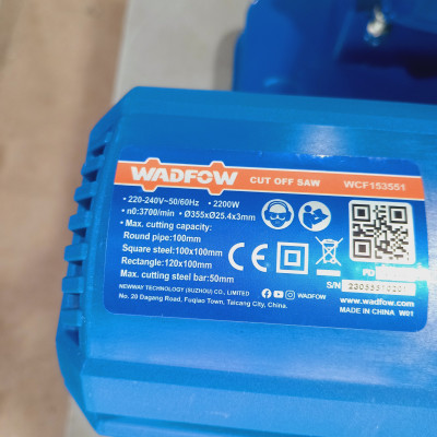MÁY CẮT SẮT 355MM 2200W WADFOW WCF153551- HÀNG CHÍNH HÃNG