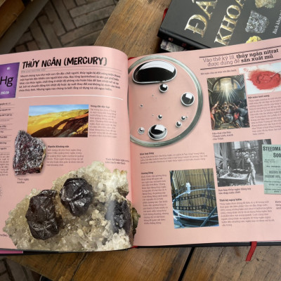 (Bìa cứng, in màu toàn bộ) – BẢNG TUẦN HOÀN HOÁ HỌC - Sean Callery và Miranda smith - Vân Anh dịch - Á Châu  – NXB Lao Động 