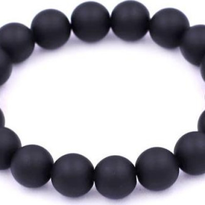 Chuỗi tay Thạch Anh Đen Mờ size 10 ly - hợp mệnh Mộc, mệnh Thủy