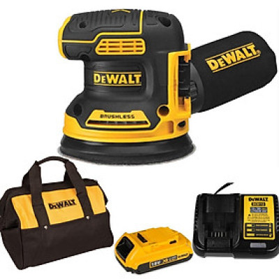 MÁY CHÀ NHÁM PIN CẦM TAY 18V(20V MAX) 125MM DEWALT DCW210D1- HÀNG CHÍNH HÃNG