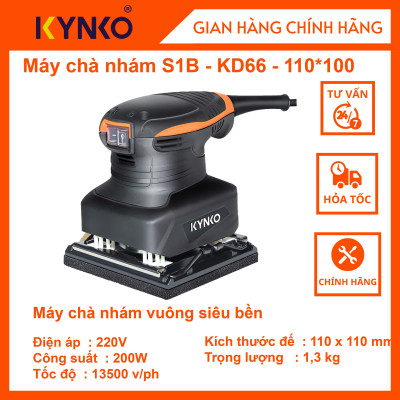 Máy chà nhám rung kynko S1B- KD66 -110*1000 cầm tay chính hãng giá tốt  # 6661