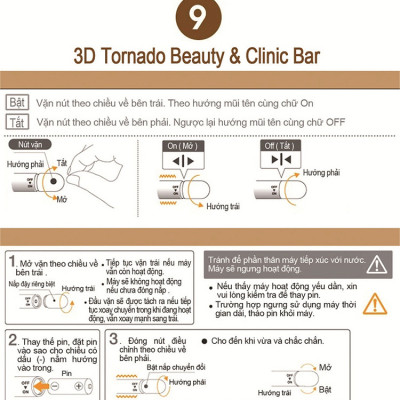 Máy Massage 3D Tornado Beauty & Clinic Bar It
