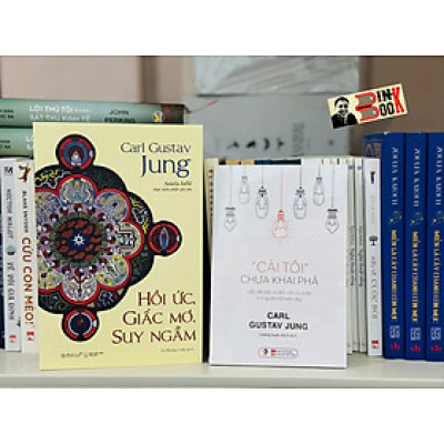 Combo 2 cuốn Carl Jung  HỒI ỨC, GIẤC MƠ, SUY NGẪM; CÁI TÔI CHƯA KHAI PHÁ - Carl Gustav Jung – Omega Plus, Bách Việt