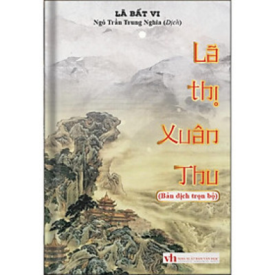 Sách - Lã Thị Xuân Thu - Bìa Cứng - Khang Việt Book