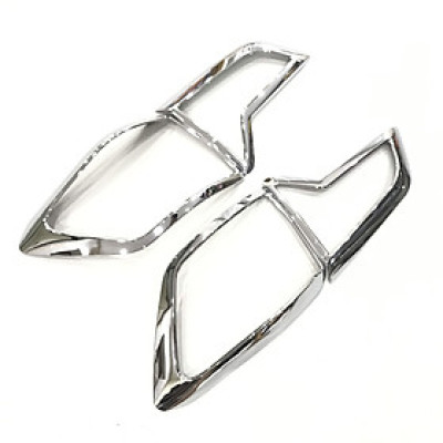 Bộ ốp viền bảo vệ, trang trí đèn mạ Crom cho Nissan Terra