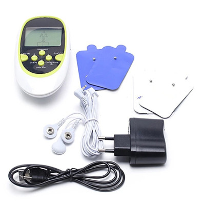 Máy massage xung điện trị liệu 8 miếng dán, 8 chế độ massage, xài pin tiểu - Hàng chính hãng