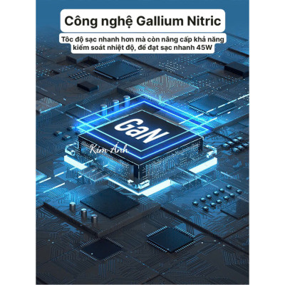 Củ sạc xuất Nhật GaN 30W KFLY ( JHX-AC2052) đạt chứng nhận PSE tiêu chuẩn Nhật Bản, được dùng thử 30 ngày, bảo hành hàng chính hãng 12 tháng