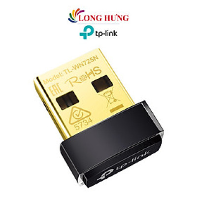 USB Wifi TP-Link Wireless chuẩn N 150Mbps TL-WN725N - Hàng chính hãng
