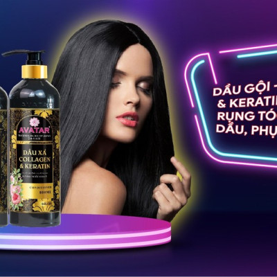 Dầu Gội - Xả Phục Hồi Tóc Hư Tổn Avatar Shampoo (Chai 800 ML)