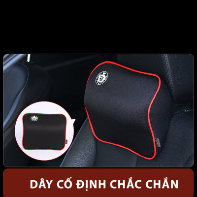 Gối tựa đầu, tựa cổ cao su non - Gối tựa cổ ô tô, xe hơi cao cấp, phù hợp mọi loại xe 