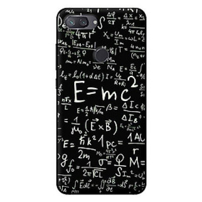 Ốp lưng in cho Xiaomi Mi 8 Lite mẫu Toán Học - Hàng chính hãng