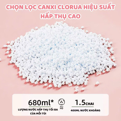 SET 2 Túi Hút Ẩm Mùi Thơm Nước Hoa 2 Ngăn Siêu Thấm - Chống Mốc, Để Tủ Quần Áo, Tủ Giày - HÀNG CHÍNH HÃNG MINIIN