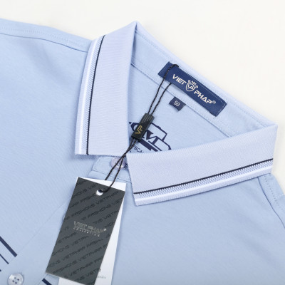 Áo Polo Nam VIỆT PHÁP Form Luxury - Thun Cotton Lạnh , lịch lãm, sang trọng 35451