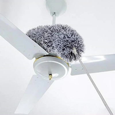 Chổi quét trần nhà KG12S gấp gọn, lau bụi, quét nhà thông minh, đa năng cán dài inox rút gọn gập được 90 độ kéo ra 3m - Hàng chính hãng