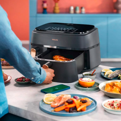 Nồi chiên không dầu điện tử Philips NA352 - dung tích 9L, bảo hành 2 năm | Hàng chính hãng