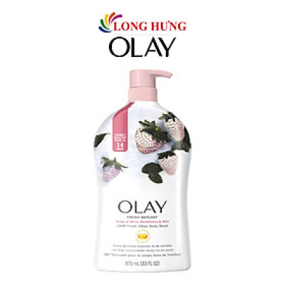 Sữa tắm Olay Fresh Outlast Body Wash (975ml) - Hàng chính hãng