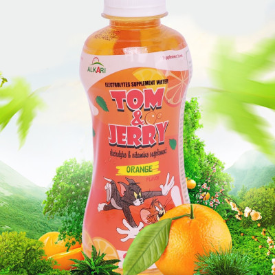 Nước bù điện giải Tom and Jerry Alkari , vị cam, thùng 24 chai * 250ml