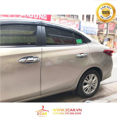 Vè Che Mưa Xe Toyota Vios 2003- 2017- 2019- 2022, loại nhựa đen cao cấp