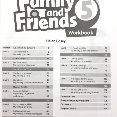 American Family And Friends: Level Five: Workbook